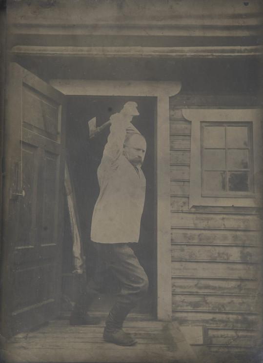 Мария Владимирова. Портрет художника Ивана Владимирова, 1910-е