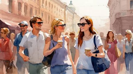 Кофейная экскурсия по Петербургу с дегустацией и другими плюшками