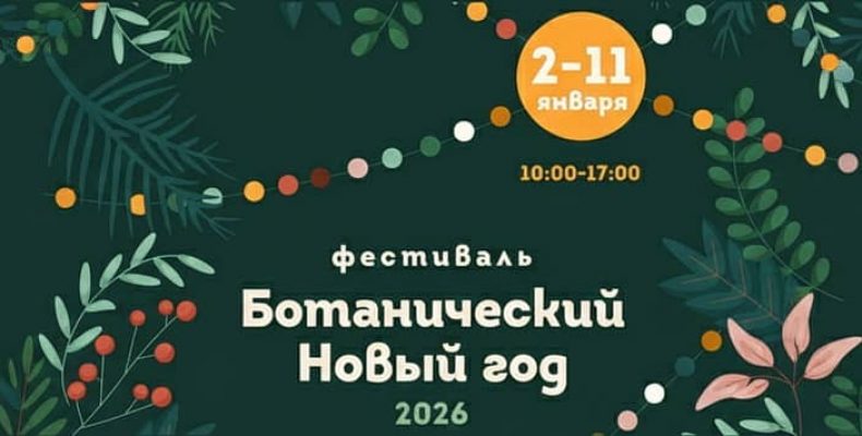 Фестиваль «Ботанический Новый год» в Ботаническом саду