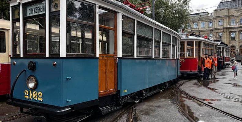 Парад ретротрамваев в Петербурге. Фоторепортаж 🚋